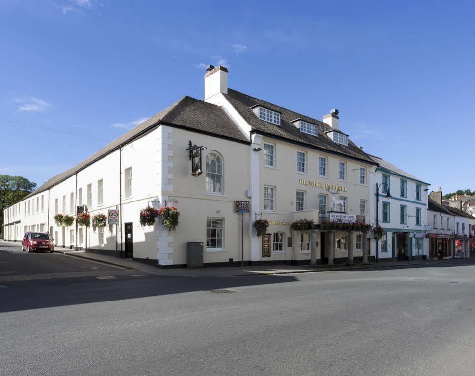 ホテルThe White Hart カロンプトン エクステリア 写真